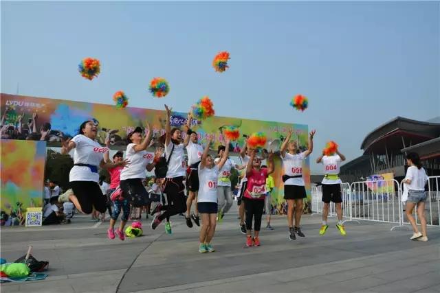 一场所肥史上最盛大的彩跑演出！